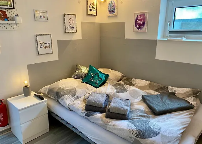Modernes Zimmer Mit Kuechenzeile Und Bad