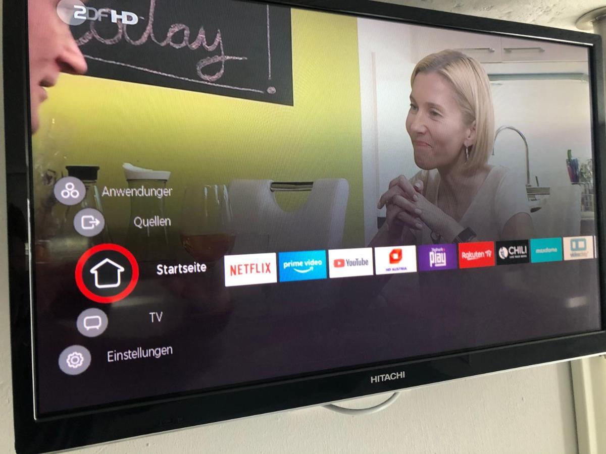 Apartment Modernes Mit Kuechenzeile Und Bad Denkte